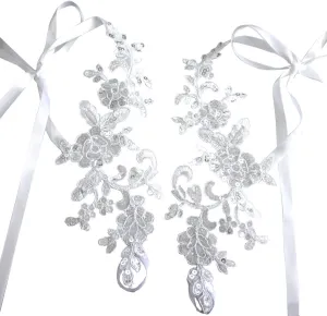 Abandon Girl Destination Wedding Barefoot Sandals,Lace Anklets Wedding,Prom Party Bangle