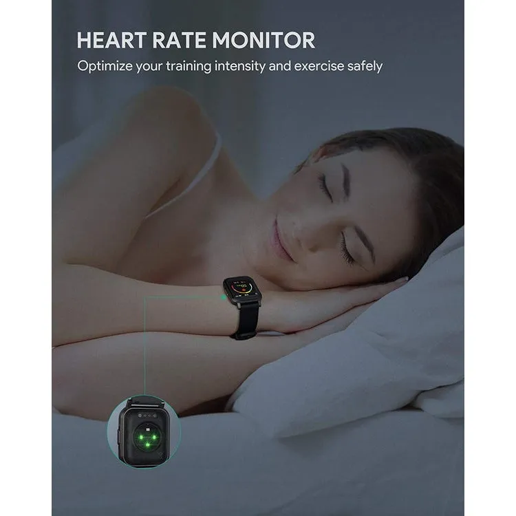 AUKEY Smartwatch Fitness Tracker 12 Activity Modes IPX6 Waterproof