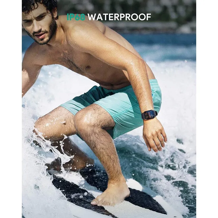 AUKEY Smartwatch Fitness Tracker 12 Activity Modes IPX6 Waterproof