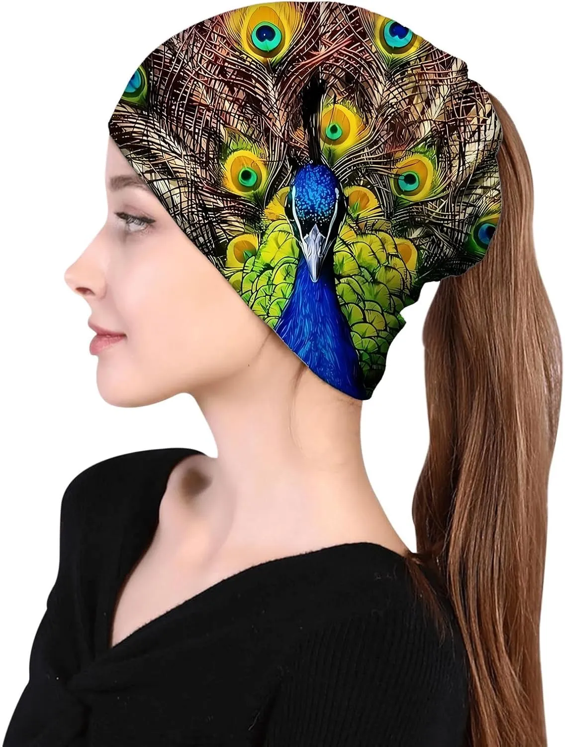 Beanie Chemo Hat Cancer Headwear Skull Hat Knitted Hat Scarf Nightcap Skull Cap for Women Men