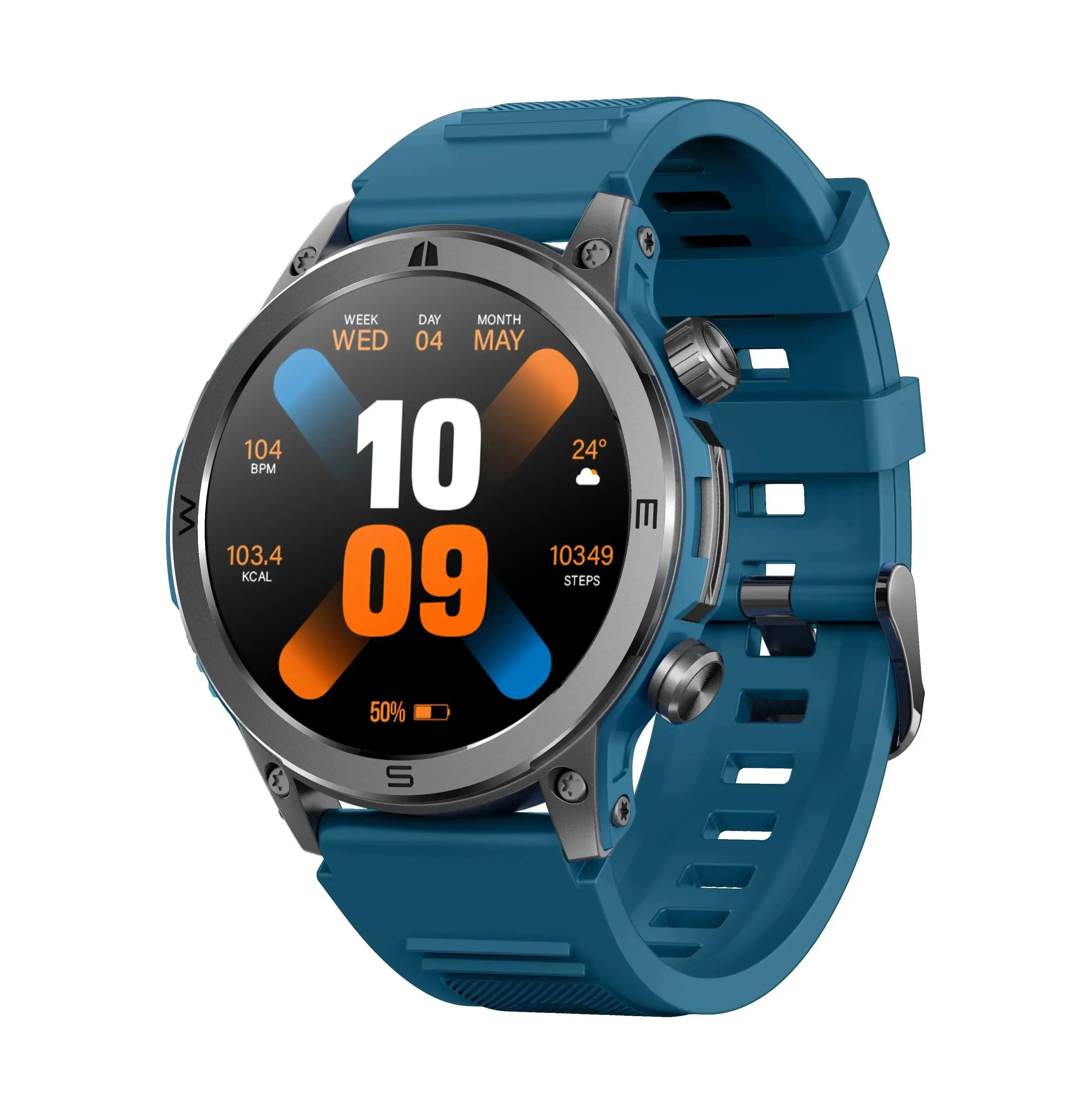 Best Men Fitvii™ Strong Health Smartwatch with 38% More Data Accuracy