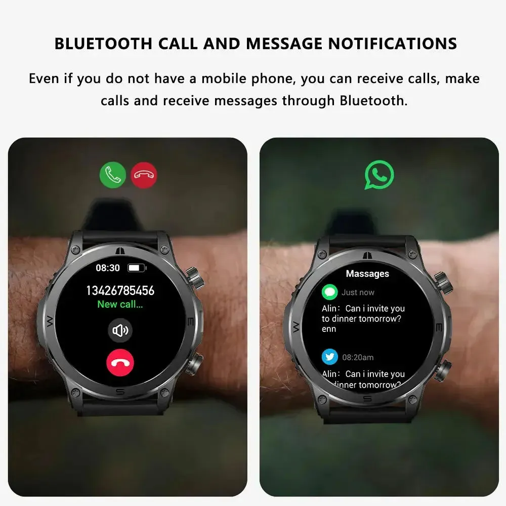 Best Men Fitvii™ Strong Health Smartwatch with 38% More Data Accuracy