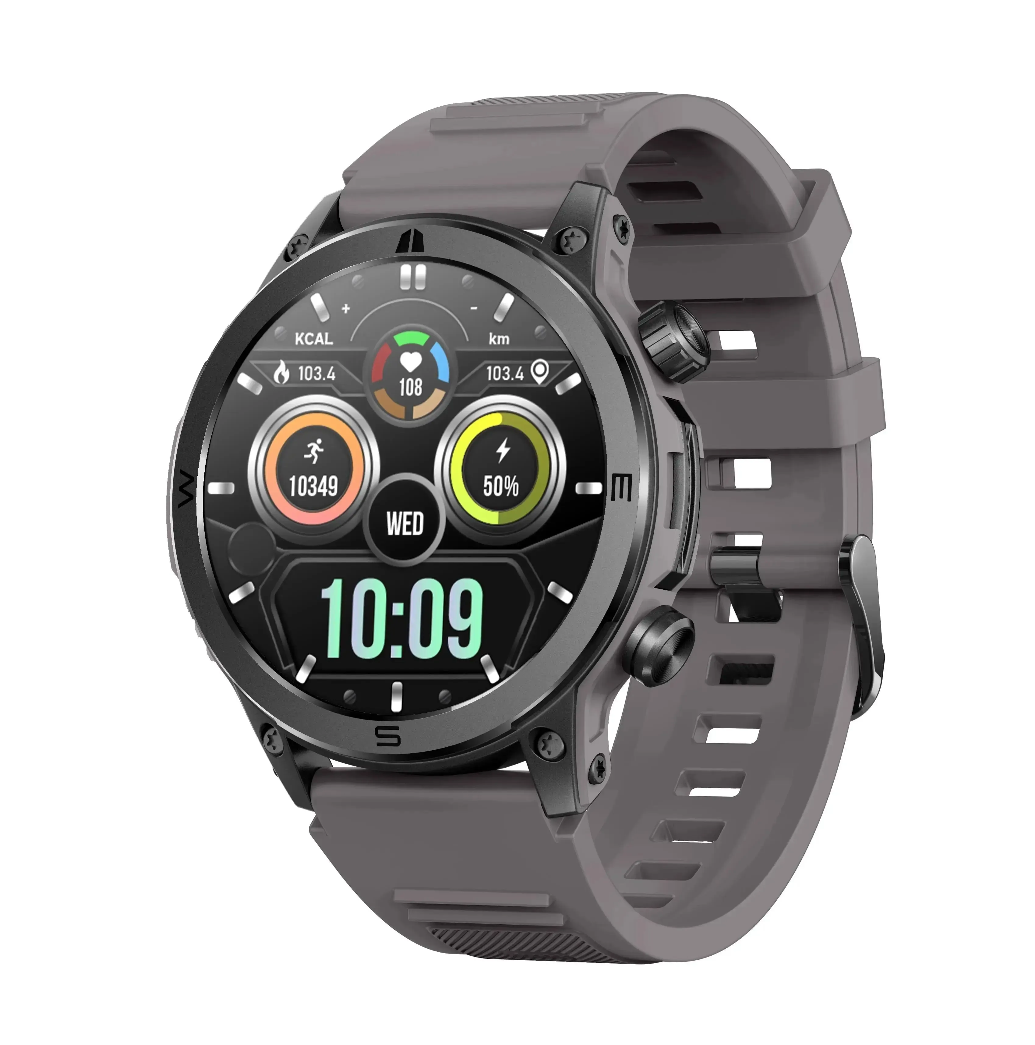 Best Men Fitvii™ Strong Health Smartwatch with 38% More Data Accuracy