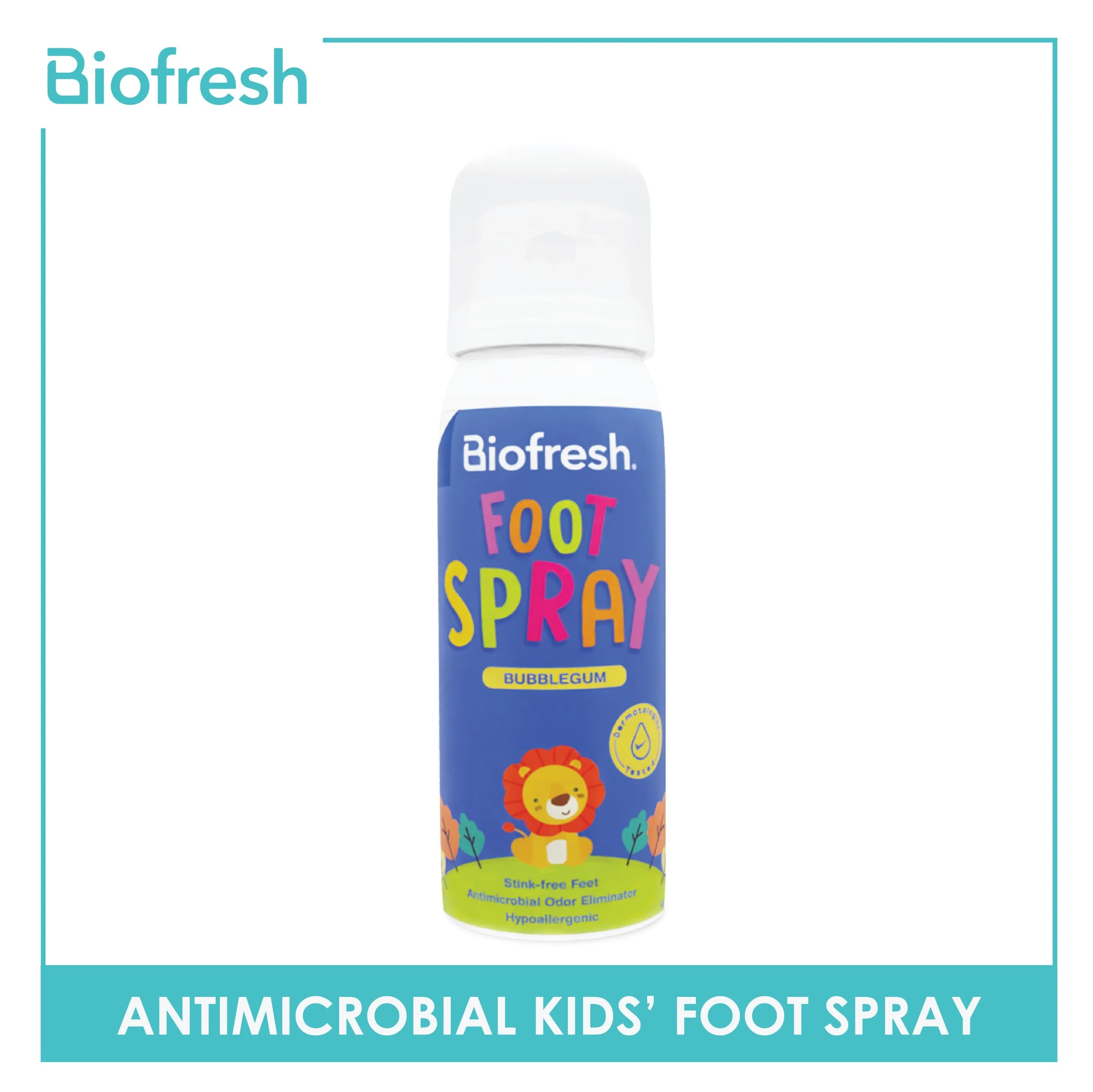 Biofresh Antimicrobial Kids' Foot Spray 50ml FCFS01