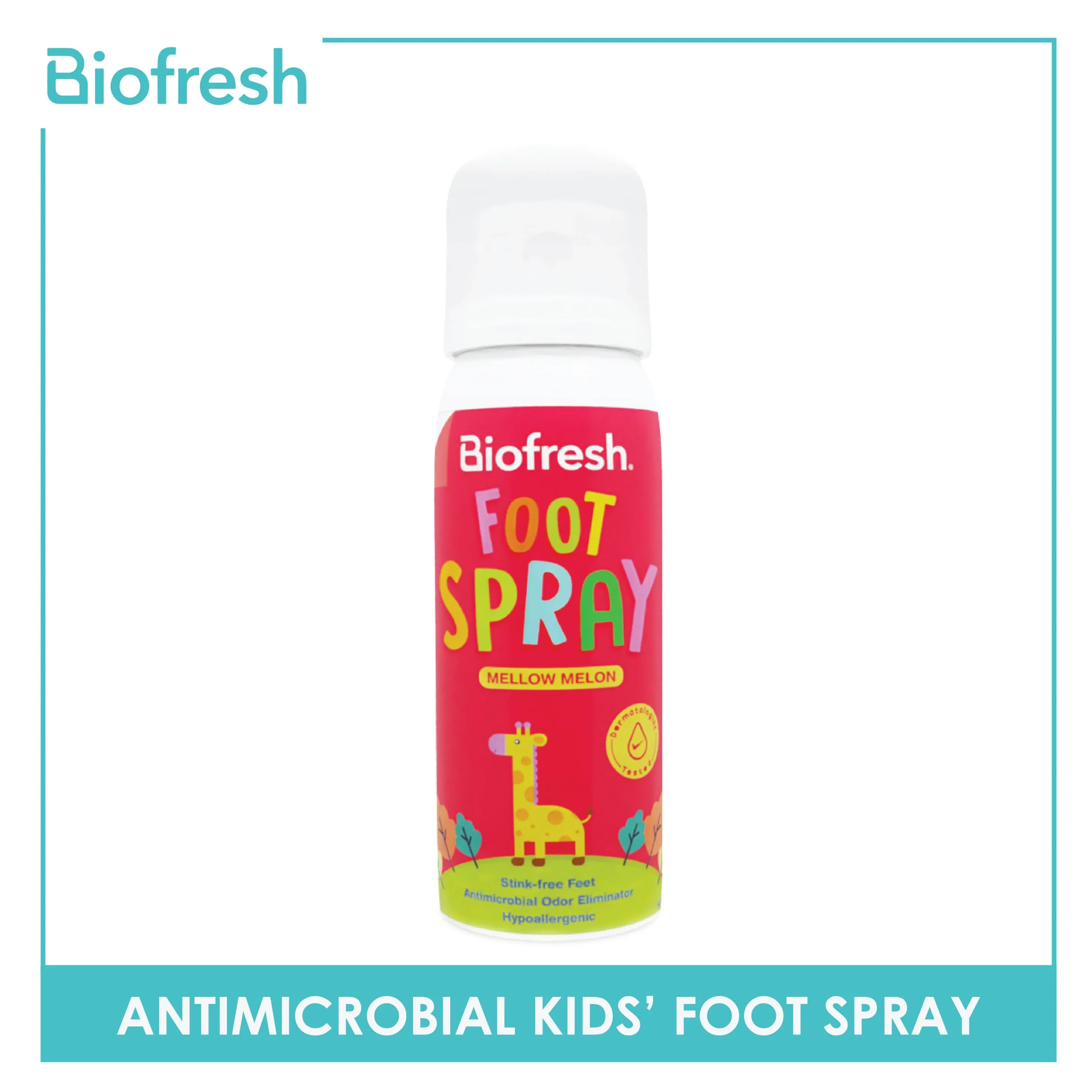 Biofresh Antimicrobial Kids' Foot Spray 50ml FCFS01