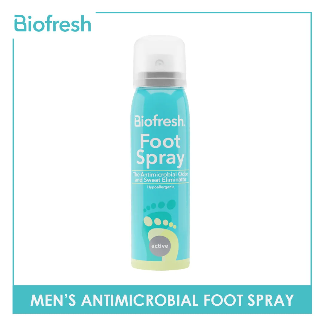 Biofresh BMFSS01 Men's Antimicrobial Foot Spray 1 piece