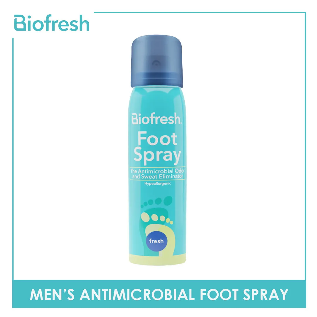 Biofresh BMFSS01 Men's Antimicrobial Foot Spray 1 piece