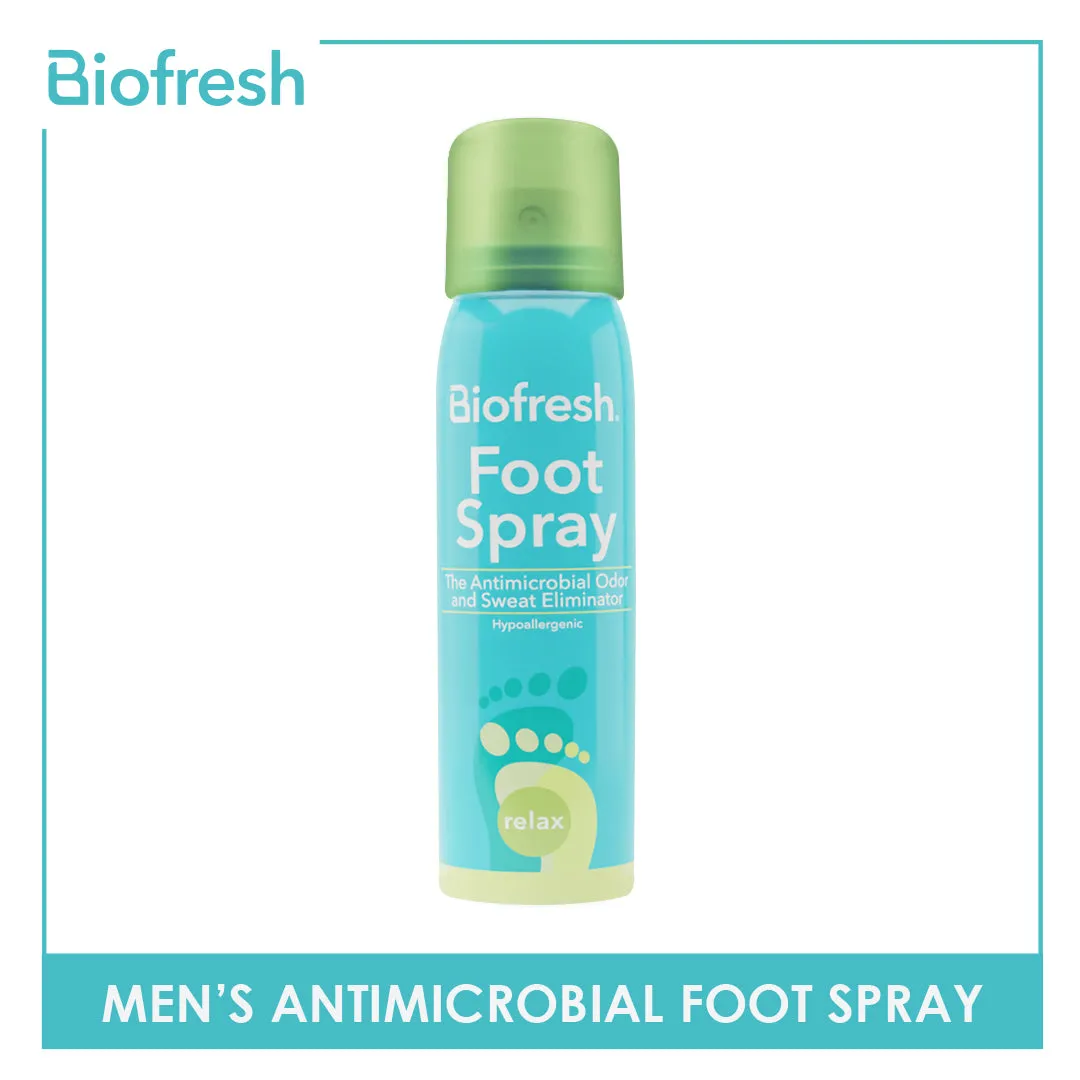 Biofresh BMFSS01 Men's Antimicrobial Foot Spray 1 piece