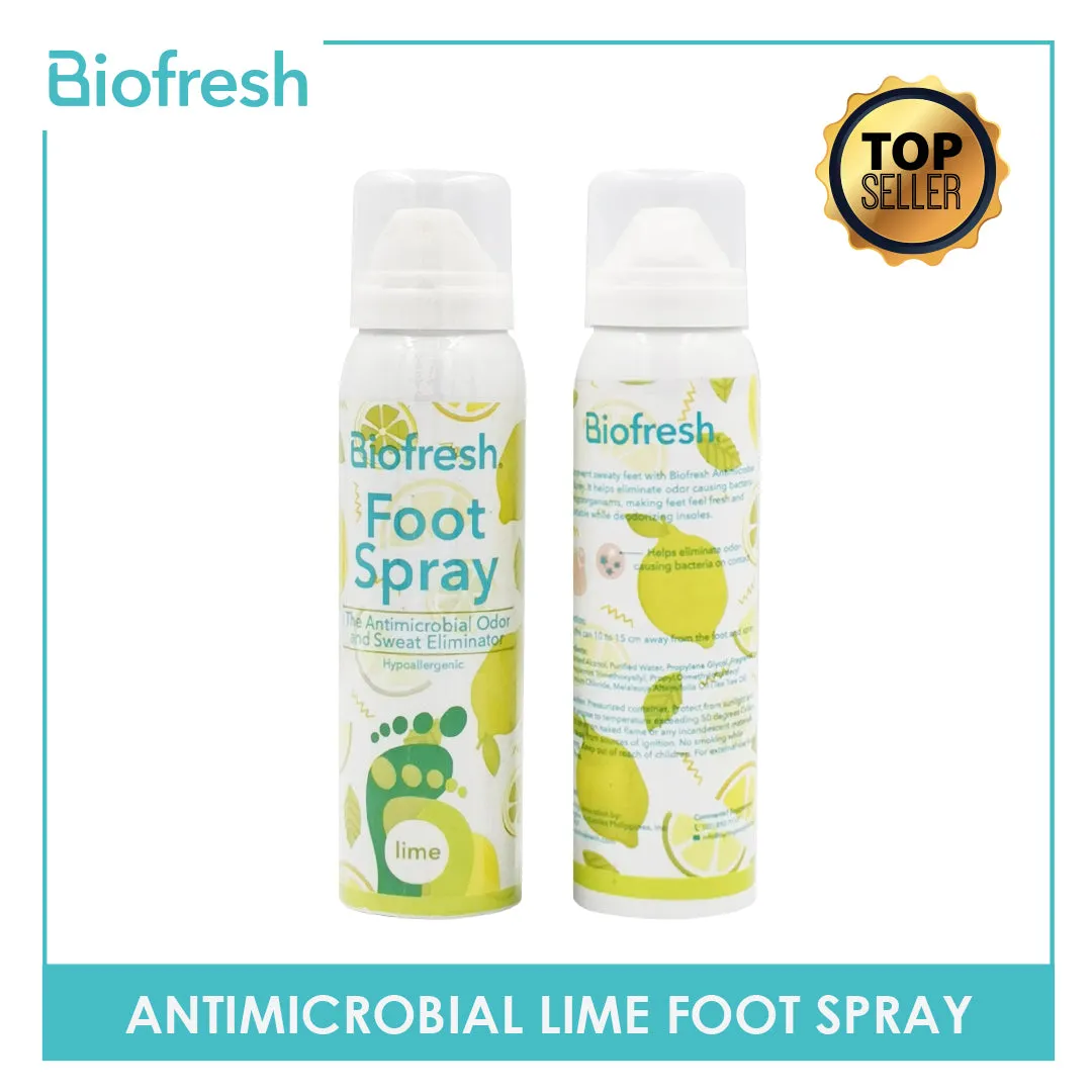 Biofresh FMFS14 Lime Antimicrobial Foot Spray 1 piece