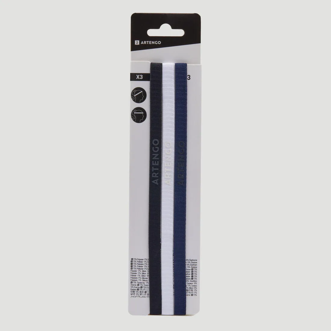 Elastic Hair Band Tri-Pack