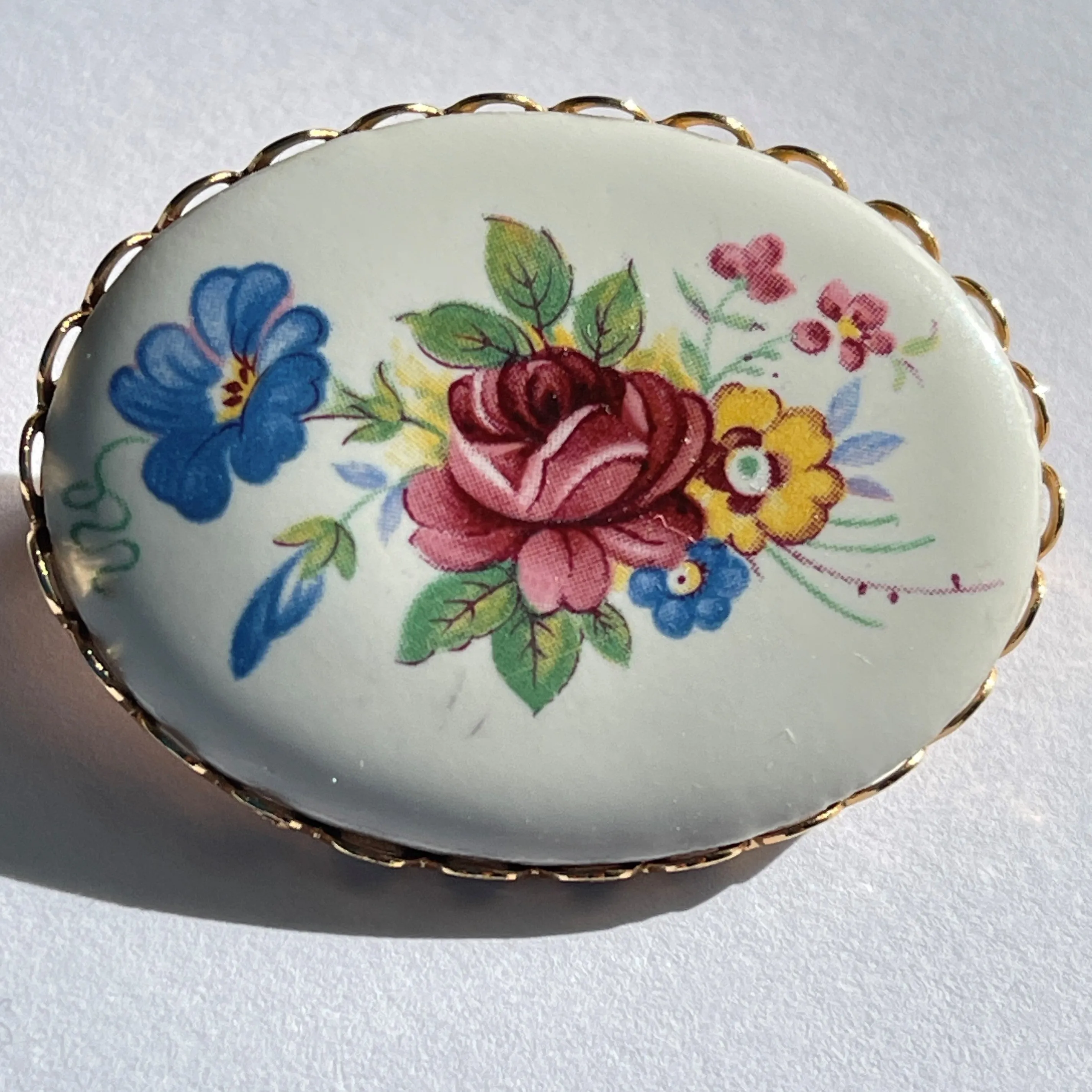 Floral Vintage Brooch