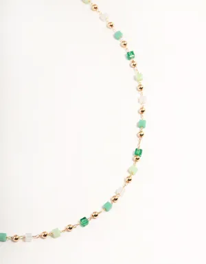Gold Beaded Waist Chain