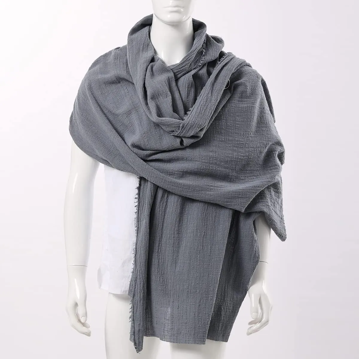 GRACEART Post Apocalyptic Shawl Scarf Shaman Cowl Medieval Costume Sash