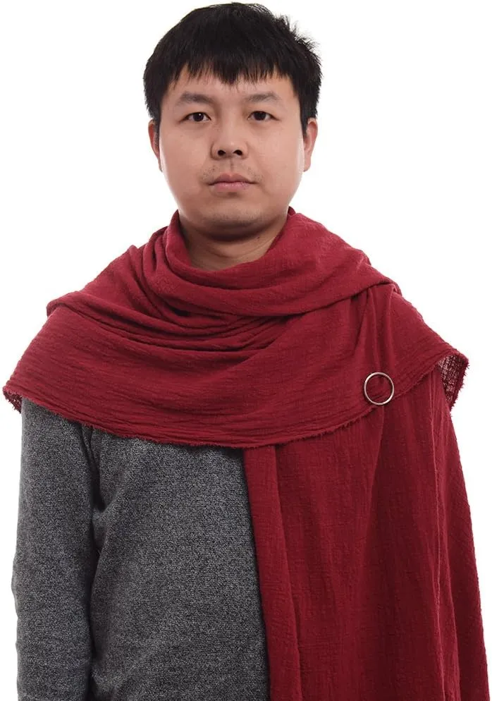GRACEART Post Apocalyptic Shawl Scarf Shaman Cowl Medieval Costume Sash