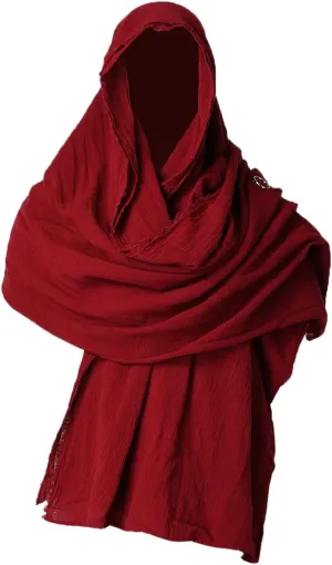 GRACEART Post Apocalyptic Shawl Scarf Shaman Cowl Medieval Costume Sash
