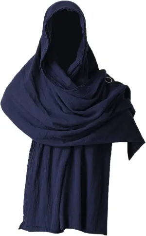 GRACEART Post Apocalyptic Shawl Scarf Shaman Cowl Medieval Costume Sash