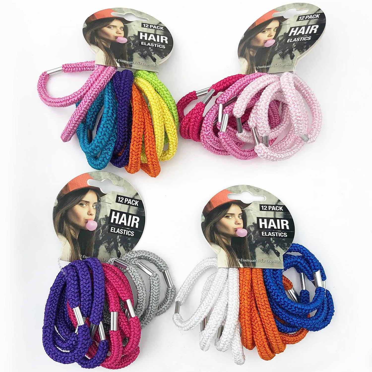 Hair Elastic (12 PCs)
