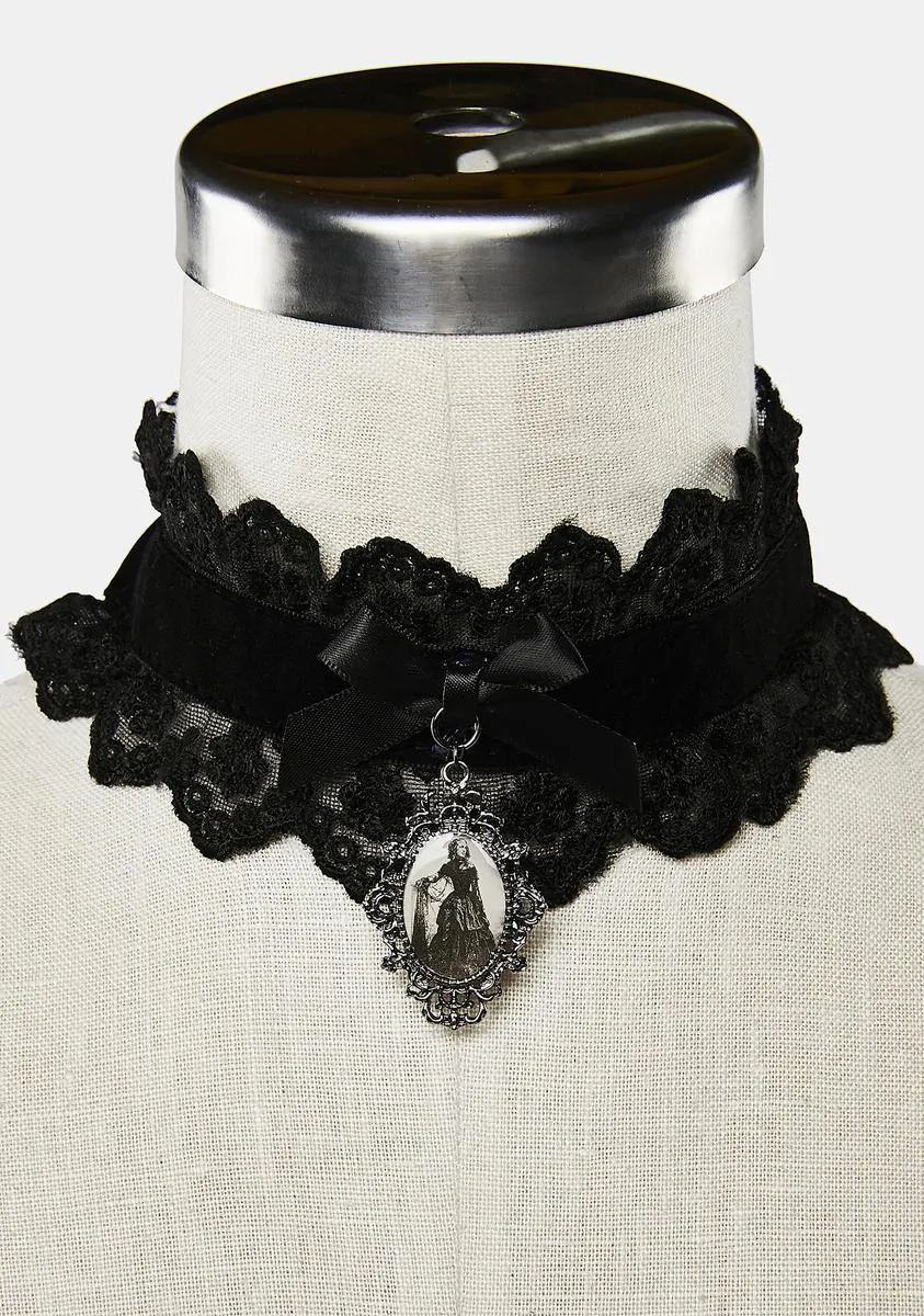 Hopelessly Devoted Lace Choker