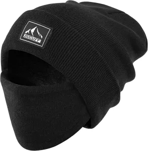 Knit Cuffed Beanie Warm Winter Hats Unisex Skull Knit Cap Fashion Ski Hat for Men and Women