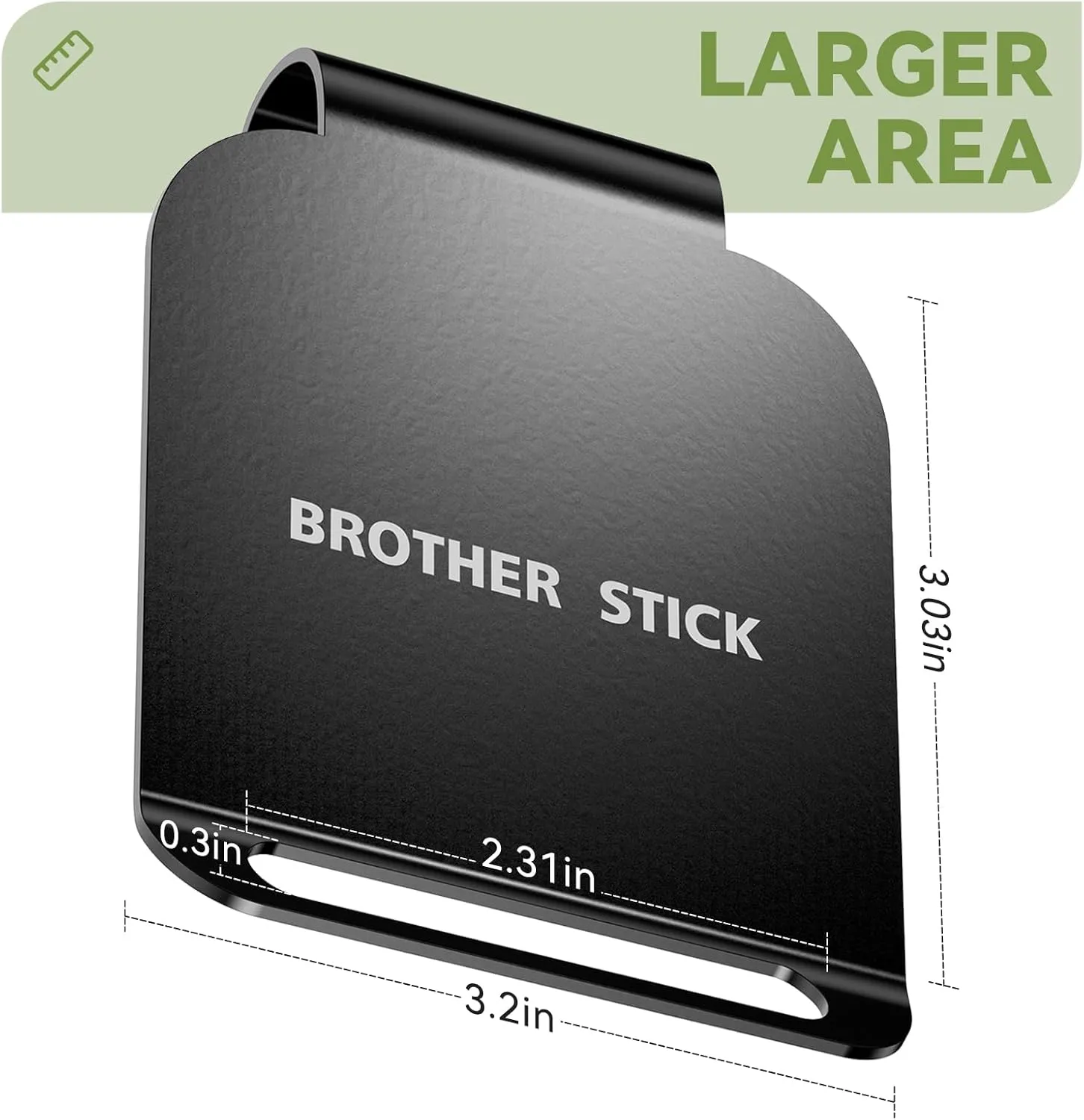 Metal Landing Pads for Golf Bag Accessories for Men, Golf Club Bag Accessories for Golf Rangefinder Magnetic Golf Towel, Golf Flask Golf Speake Large Landing Area Carabiner Accessories