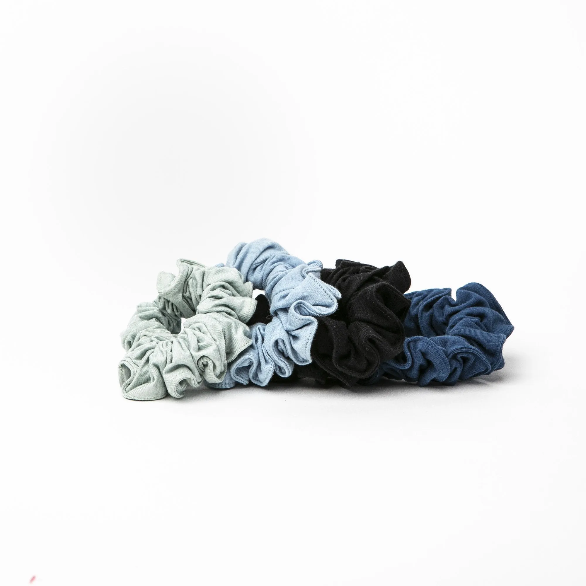 Organic Cotton Scrunchies | Blue