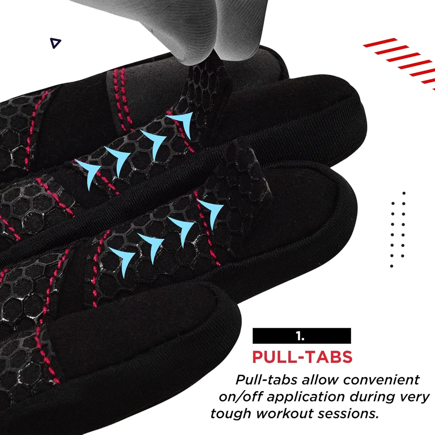RDX Weight Lifting Gloves Gym Workout, Full Finger Touch Screen, Breathable Anti Slip Padded Palm Protection, Fitness Strength Training Powerlifting HIIT WOD Exercise, Men Women Home Gym Cycling