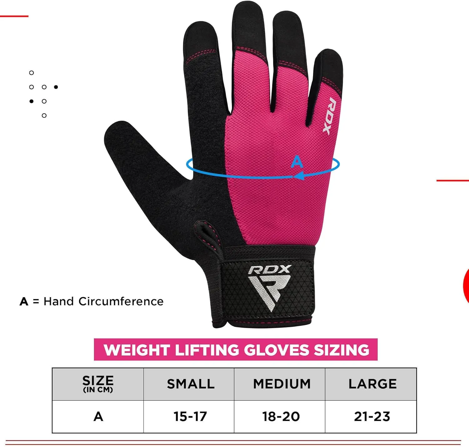RDX Weight Lifting Gloves Gym Workout, Full Finger Touch Screen, Breathable Anti Slip Padded Palm Protection, Fitness Strength Training Powerlifting HIIT WOD Exercise, Men Women Home Gym Cycling