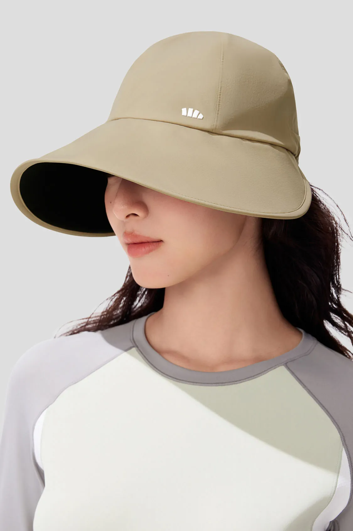 Side - Women's Side-Shield Duckbill Sun Hat UPF50 
