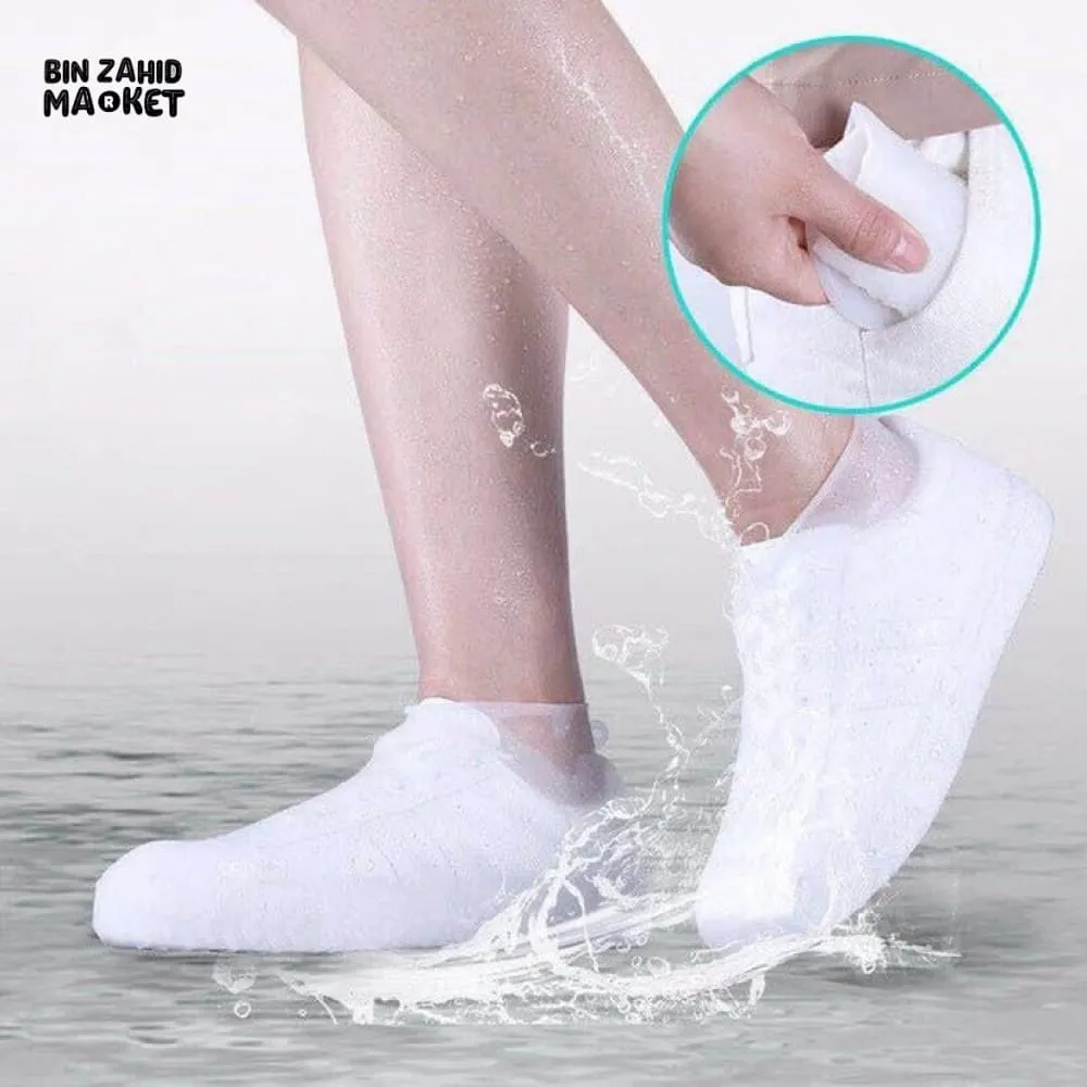 SILICONE WHITE SHOE COVER