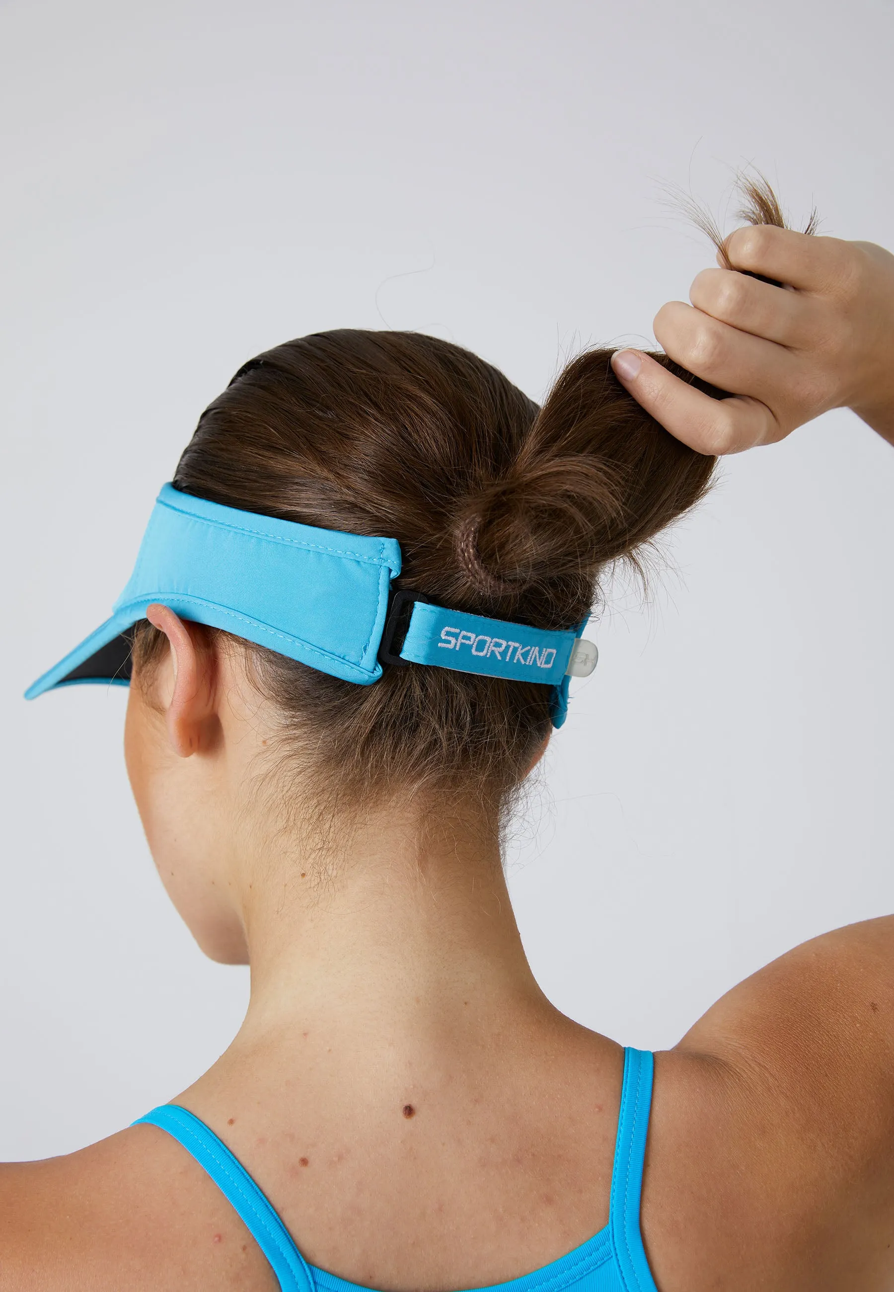 Tennis Sun Visor, turquoise