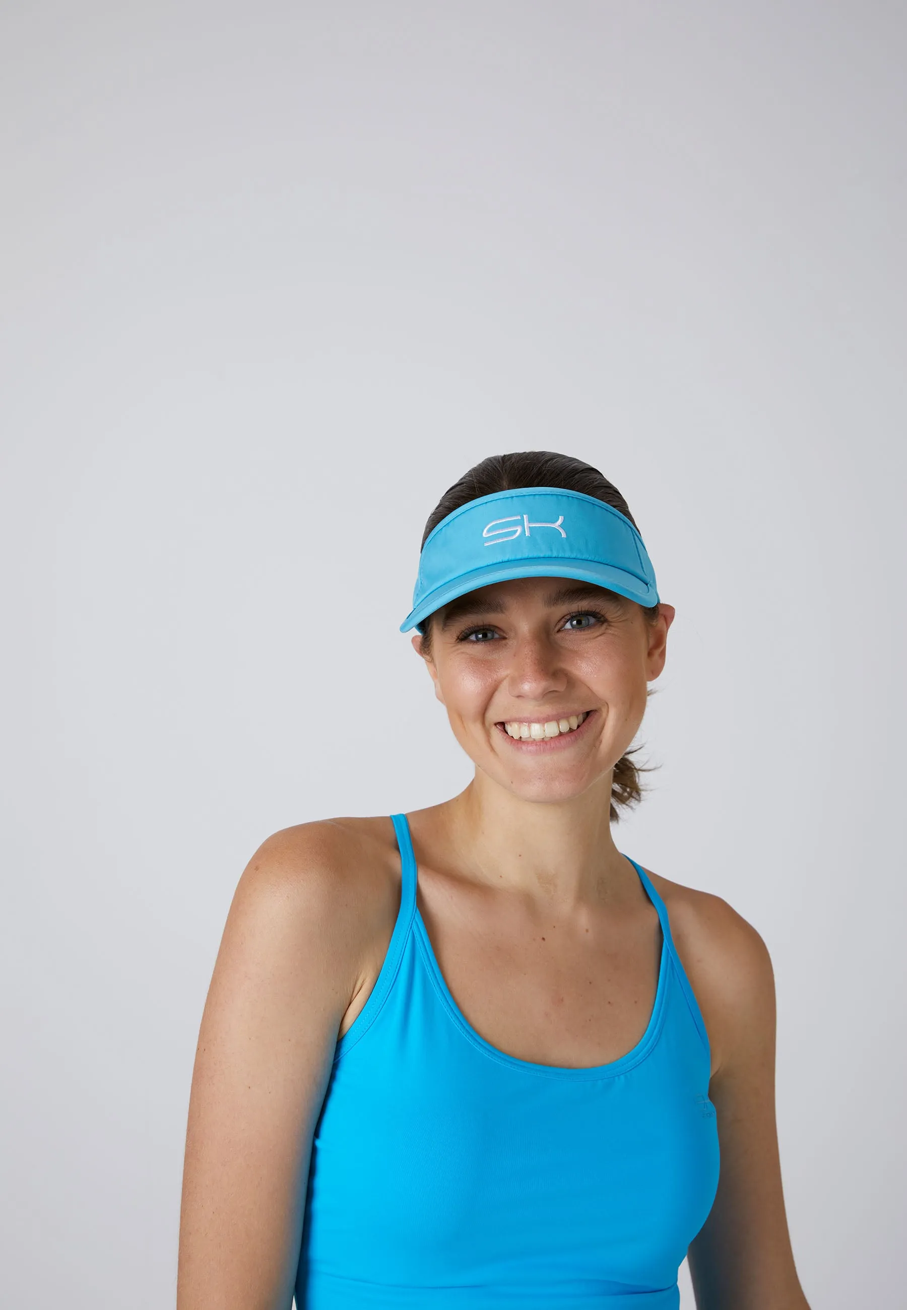 Tennis Sun Visor, turquoise