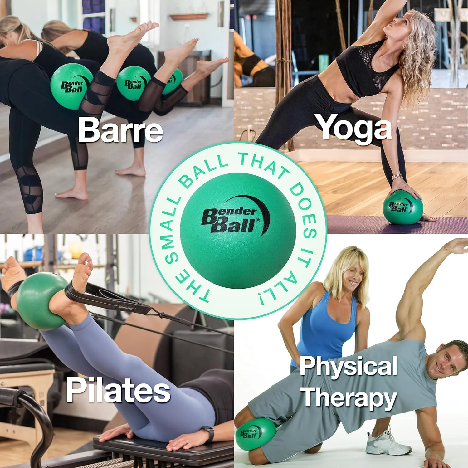 The Original 9 inch Pilates Ball for Abs, Core & Back, Core Training Ball, Small Crunch Exercise Ball, Includes 5 Streaming Videos   Core Training/Bun & Thighs DVD or Without DVD