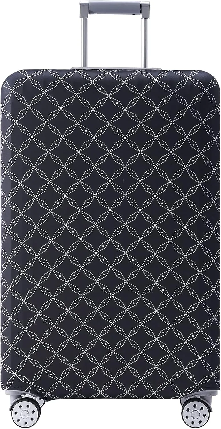 TRAVELKIN Luggage Covers For Suitcase Tsa Approved,Suitcase Cover Protector Fit 18-32 Inch Luggage