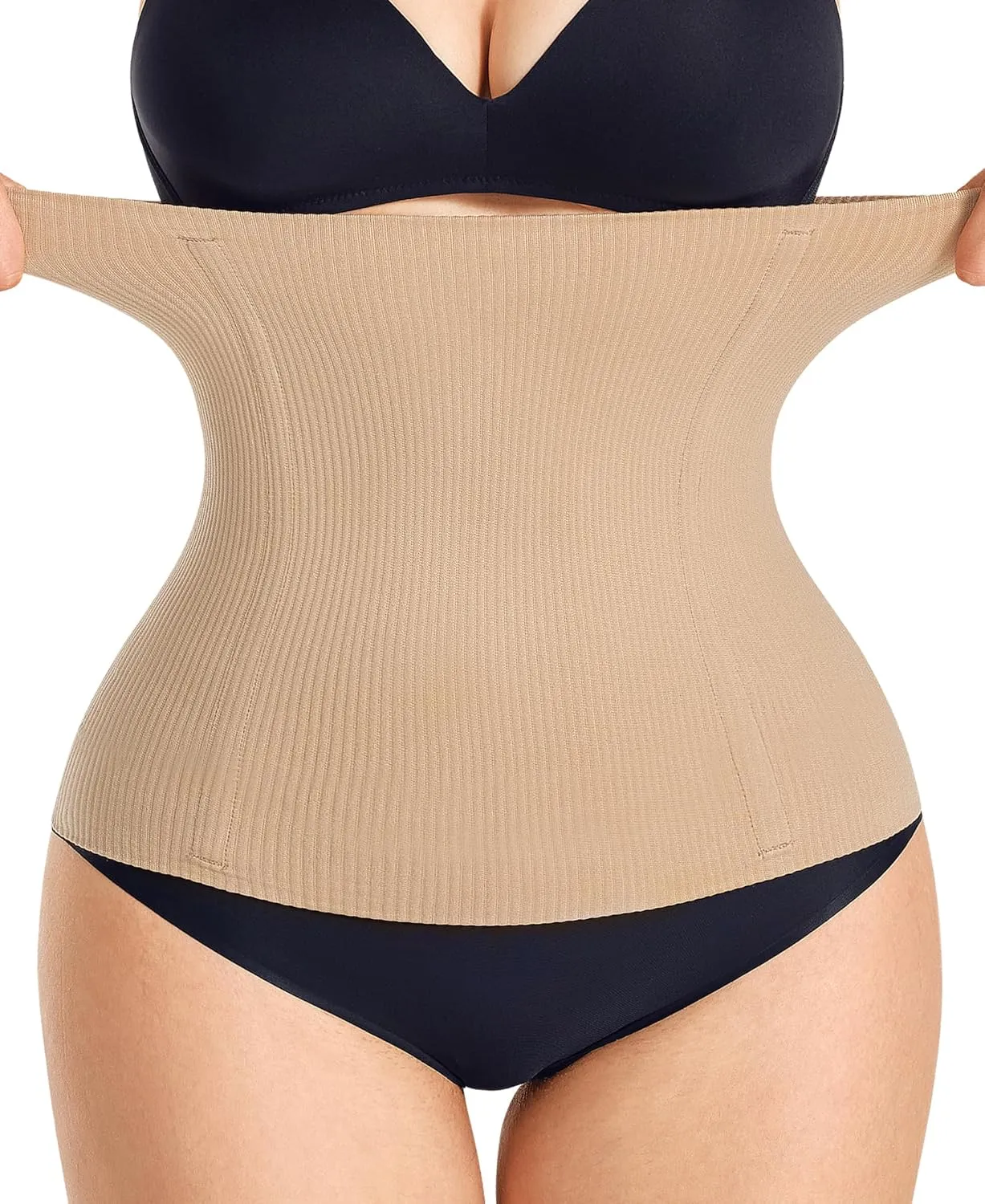 YERKOAD Waist Trainer for Women Corset Shapewear Tummy Control Faja Body Shaper Seamless Waist Cincher Postpartum Belly Band