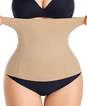 YERKOAD Waist Trainer for Women Corset Shapewear Tummy Control Faja Body Shaper Seamless Waist Cincher Postpartum Belly Band